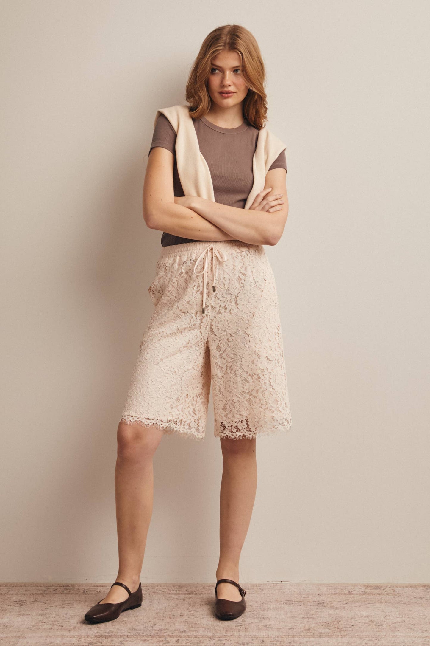 Simply Irresistible, Be the showstopper: Lace Bermuda Shorts