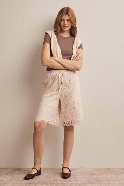 Simply Irresistible, Be the showstopper: Lace Bermuda Shorts