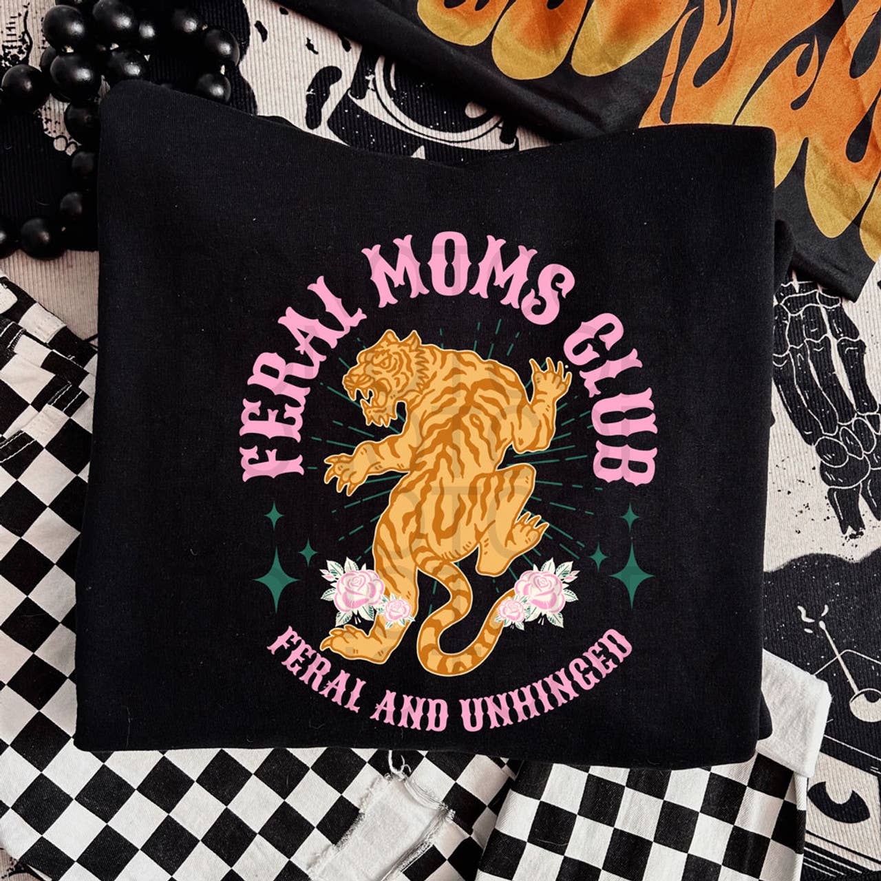 Feral Moms Club Tiger Tee (T-Shirt)