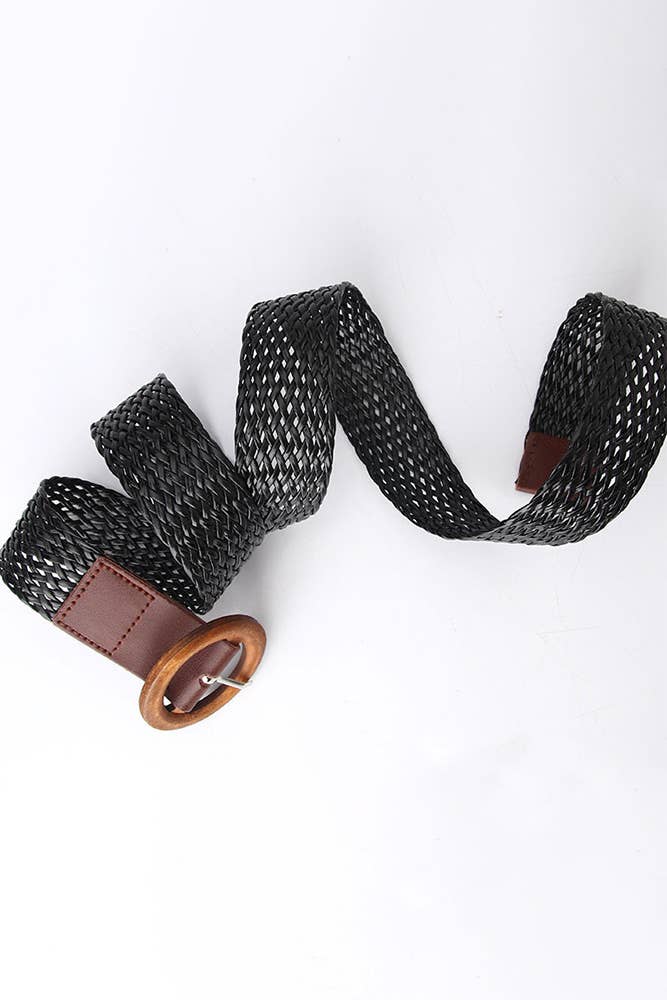 Brown Woven Belt