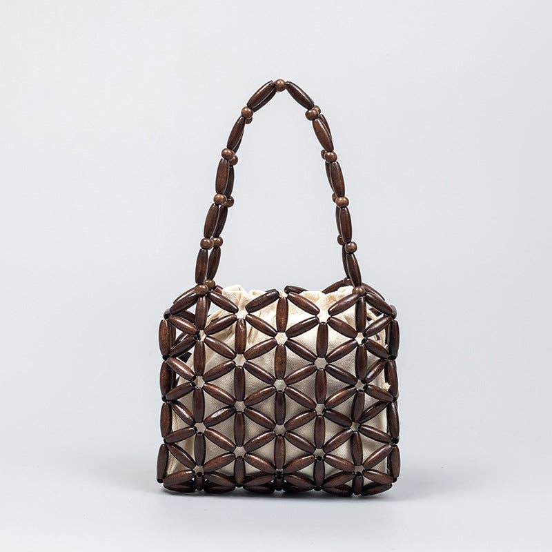 Wooden Bead Woven Handbags: FREE SPIRIT DREAMER Series: Boho &amp; Free-People loving styles
