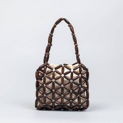 Wooden Bead Woven Handbags: FREE SPIRIT DREAMER Series: Boho &amp; Free-People loving styles