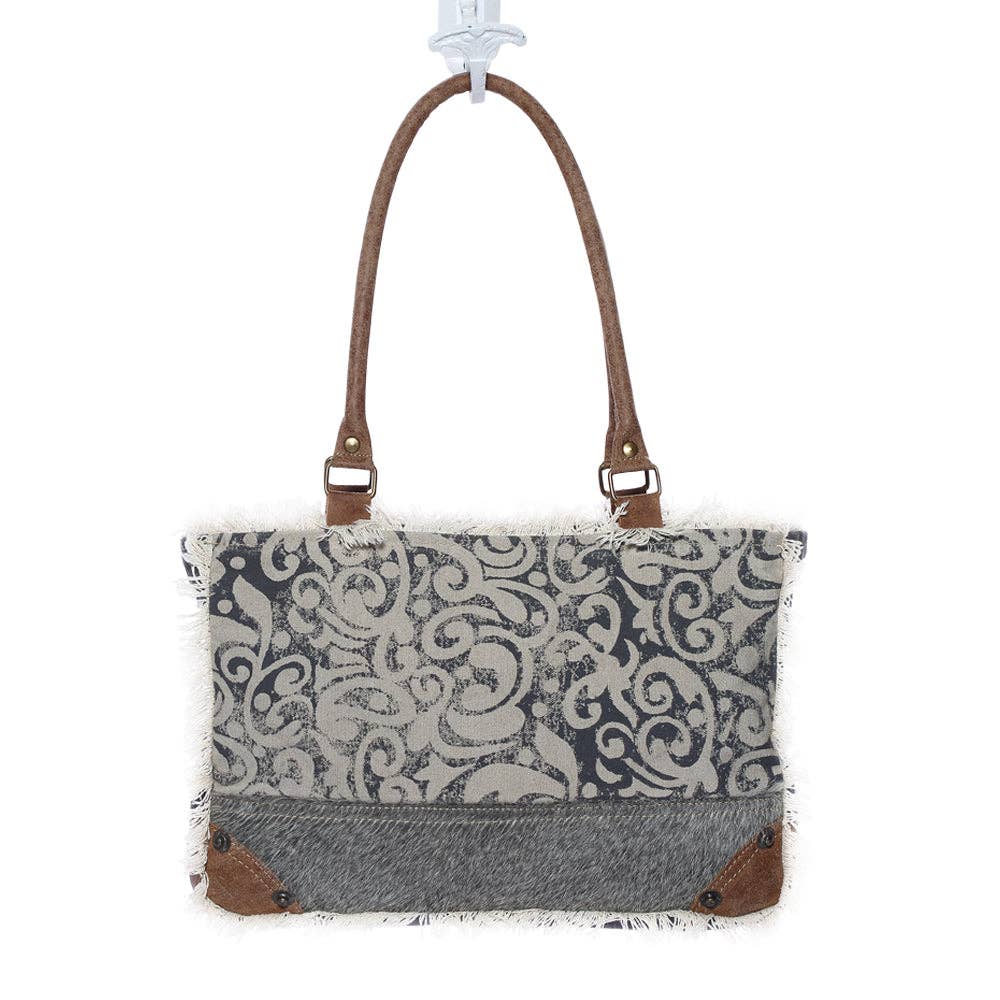 Yellowstone Leaf Print Small Bag: Montana Boho Western Spirit Fashion: