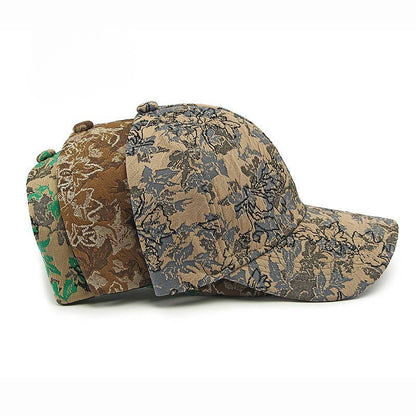 Art Abstract Floral Print Baseball Cap