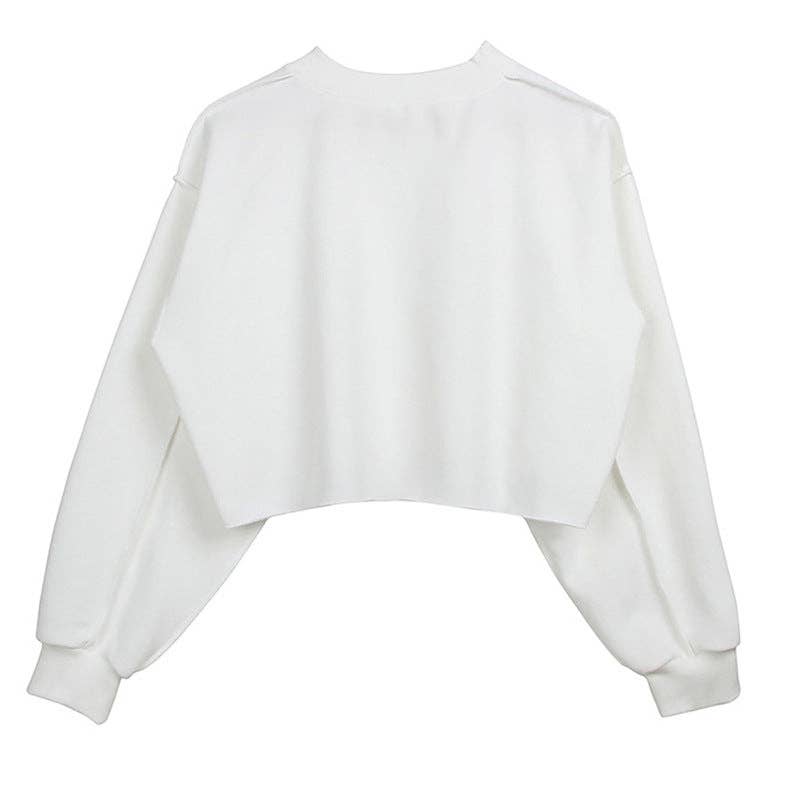 Butter SOFT: Cropped Sweatshirt (Long Sleeve)