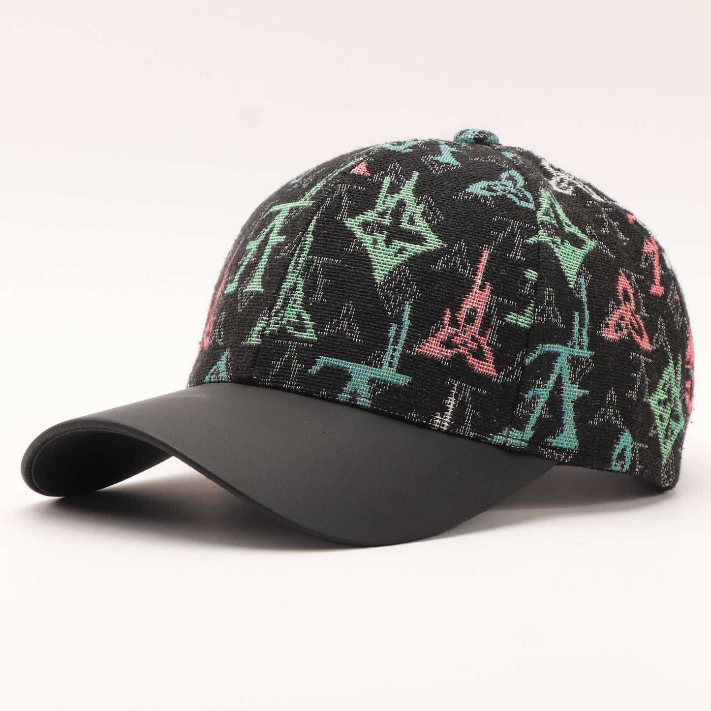 Color block Geo Pattern Baseball Cap: Montana Boho Western Spirit Fashion: