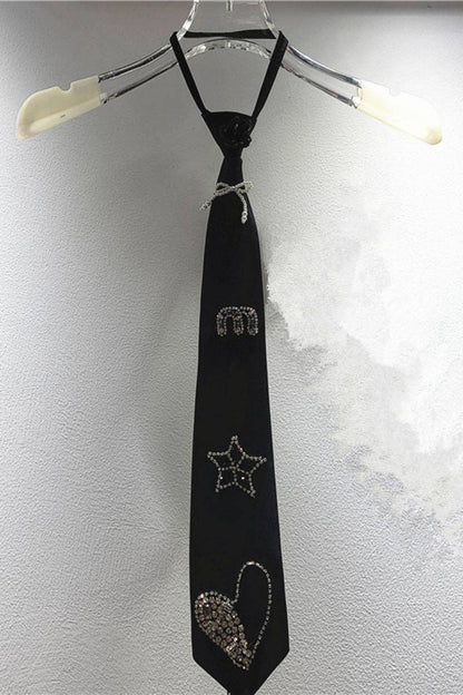 Be A Show-Stopper—Simply IRRESISTIBLE: Embellished Fringe Statement Tie