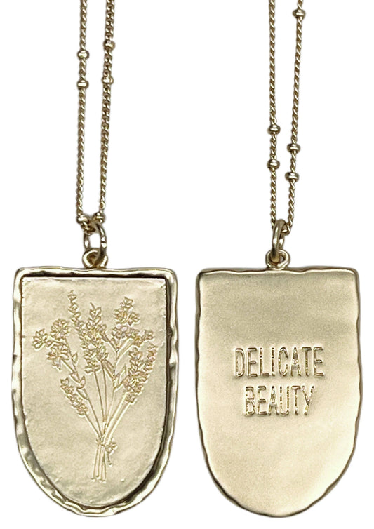 La Déesse Collection Flora “DELICATE BEAUTY” Necklace