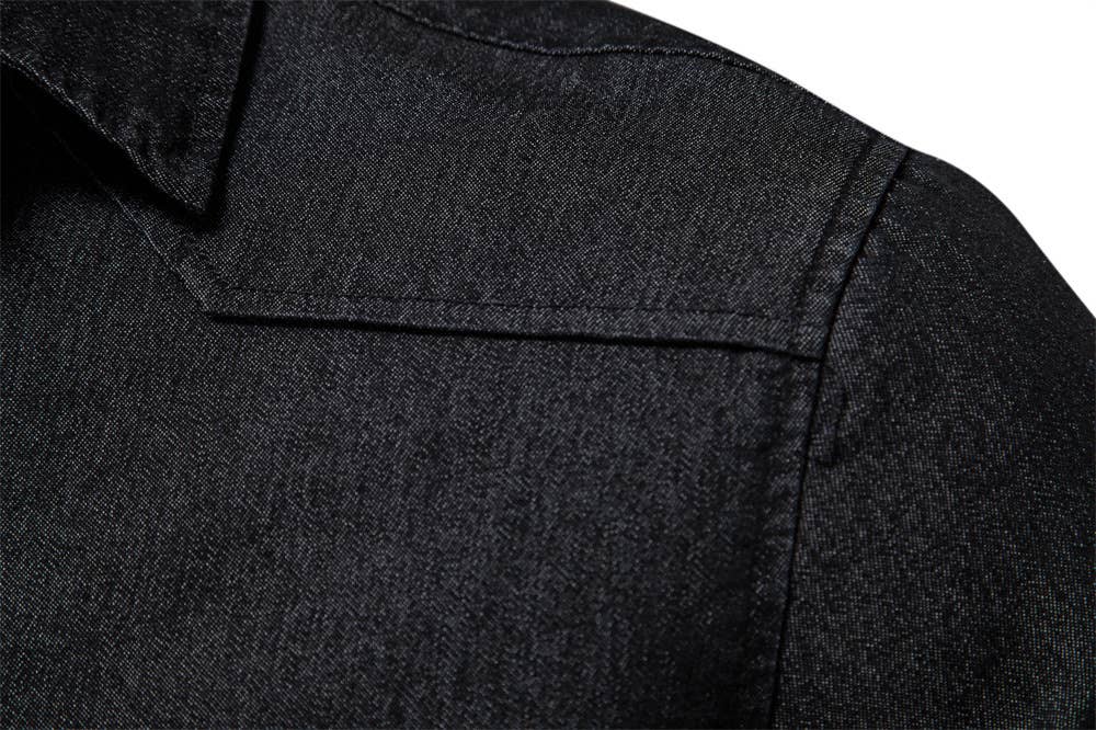 Boyfriend Western vintage relaxed fit denim shirt
