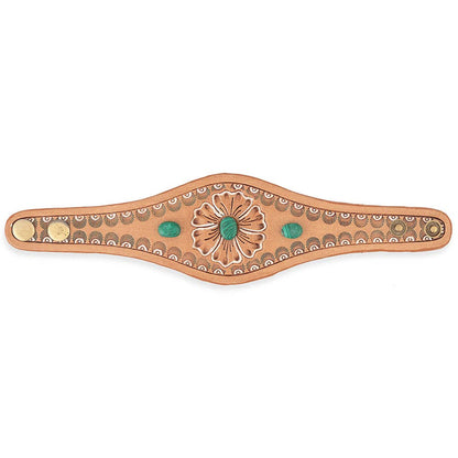 Jasmine's Bloom Cuff Bracelet: Montana Boho Western Spirit Jewelry:
