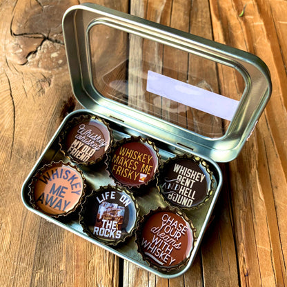 Whiskey Bent Magnets - Handmade & Eco-friendly