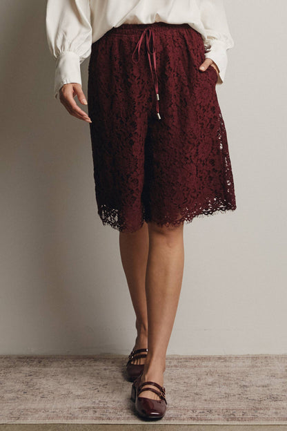 Simply Irresistible, Be the showstopper: Lace Bermuda Shorts