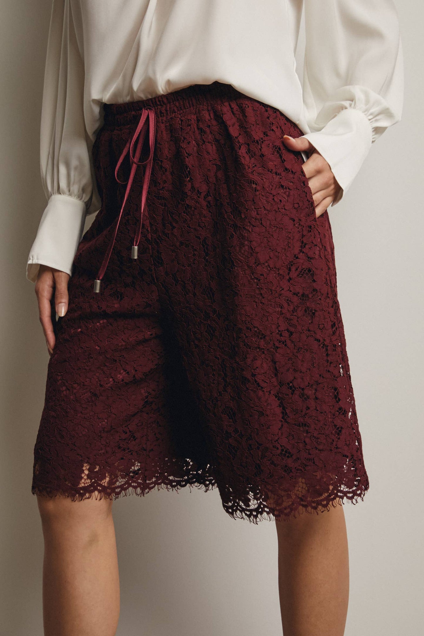 Simply Irresistible, Be the showstopper: Lace Bermuda Shorts