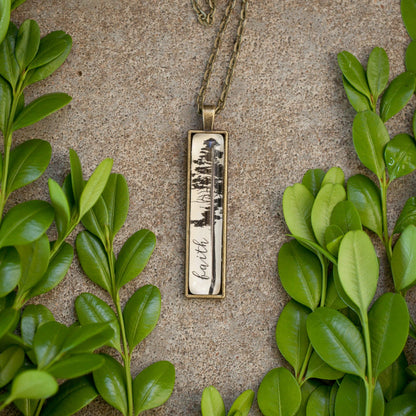 Faith Tree necklace Inspirational Jewelry for Christians—Montana Boho Western Spirit Jewelry: