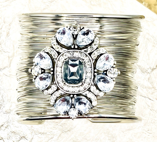 VOGUE—Runway Series: Boho Gold Statement Cuff Bracelet