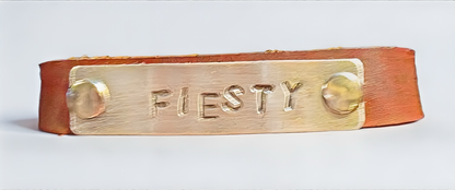 Storied Metals: "Fiesty" Cuff Bracelet