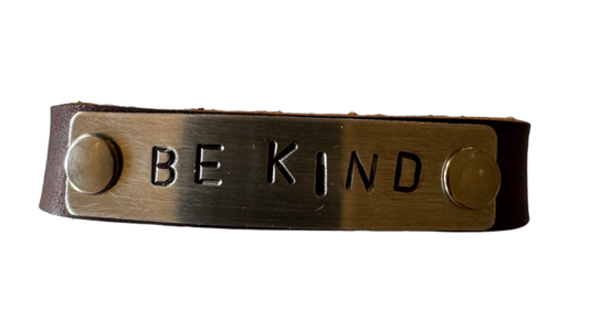 Storied Metals: "Be Kind" Cuff Bracelet