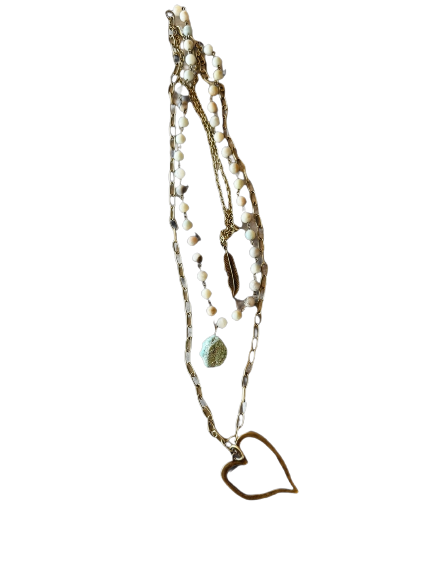 Storied Metals: Heart-Felt Necklace