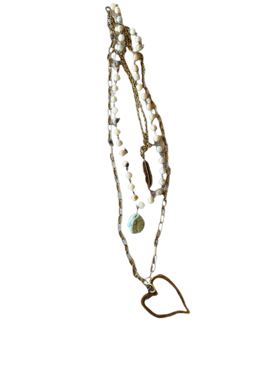 Storied Metals: Heart-Felt Necklace