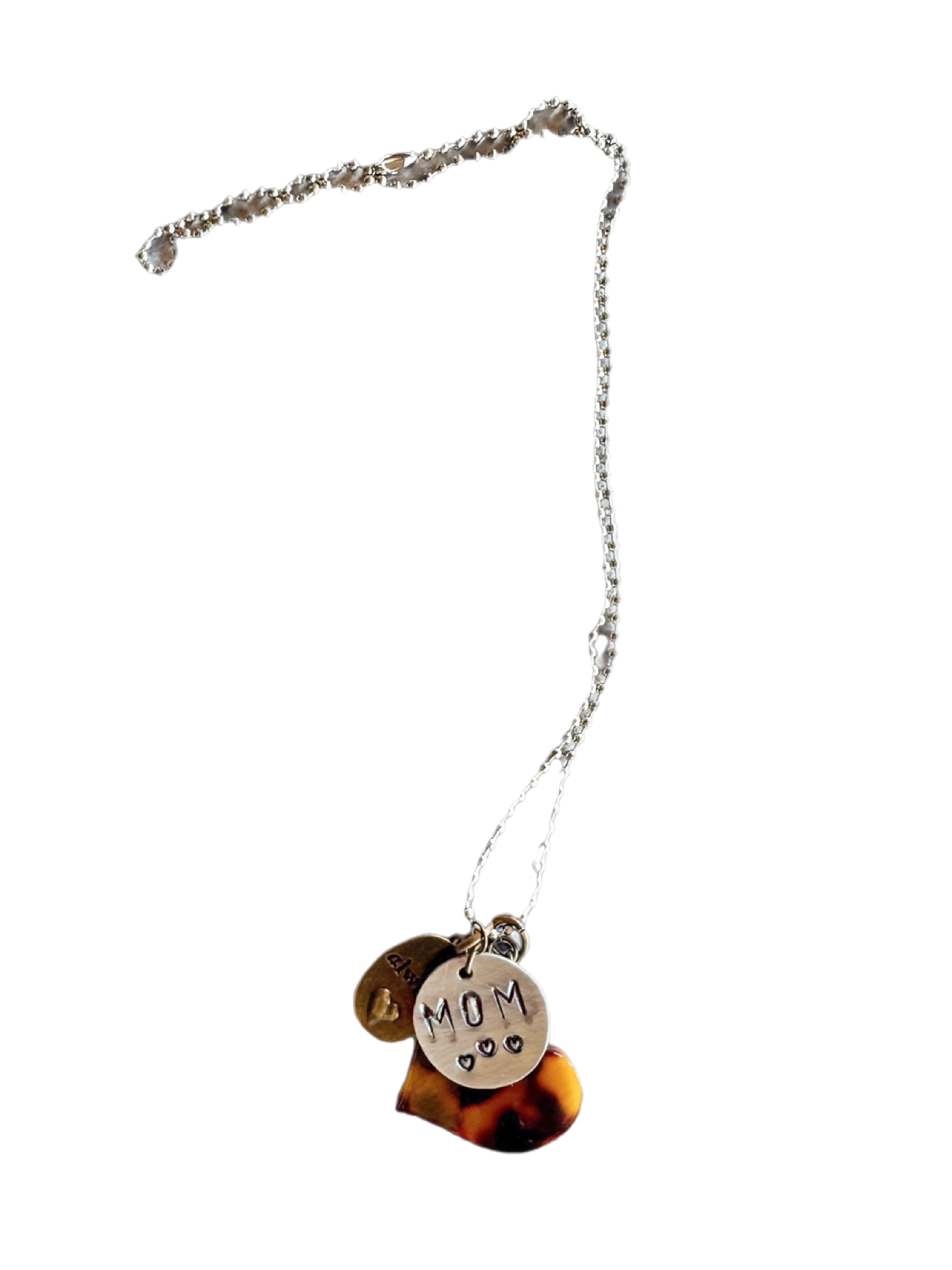 Storied Metals: "Mom" Necklace