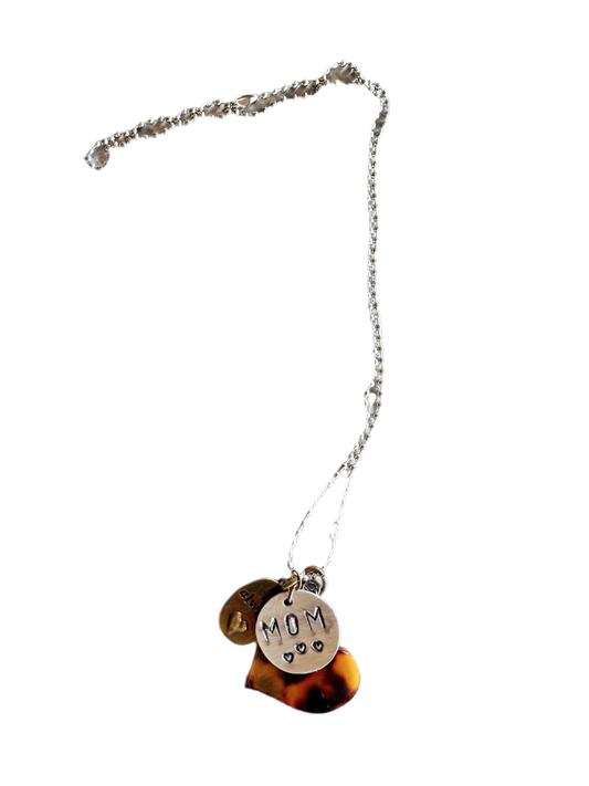Storied Metals: "Mom" Necklace