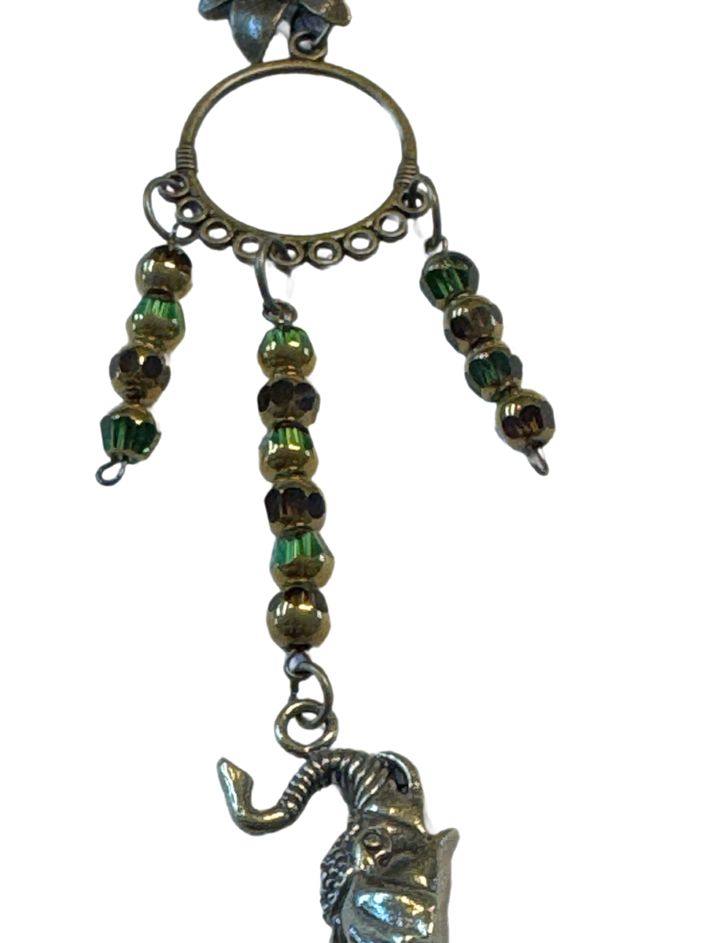 Ripples of YELLOWSTONE—"Elephant Whistle"  Necklace
