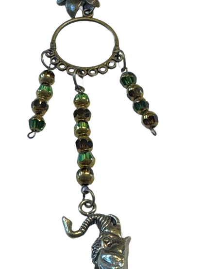Ripples of YELLOWSTONE—"Elephant Whistle"  Necklace