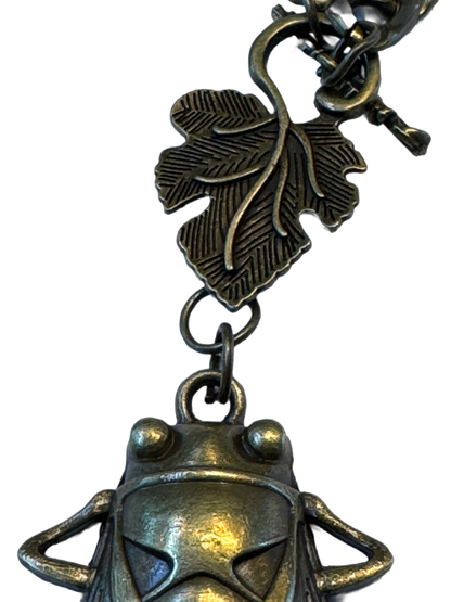 Ripples of YELLOWSTONE—"Egyptian Beetle"  Necklace