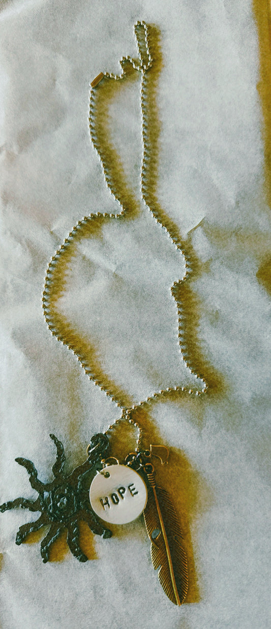 Storied Metals: "Hope" Necklace