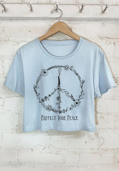 PEACE FLORAL T-Shirt