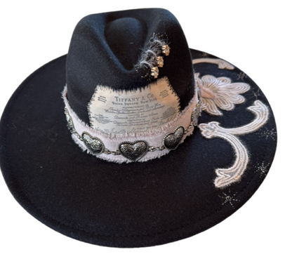 The 406 Mad Hattie—Meet "Amanda Rose" (Felt Fedora Hat)
