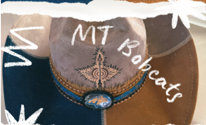 The 406 Mad Hattie.  Meet "Bobcat Hat" (MSU, Suede, 2026 Champion, Cowboy)