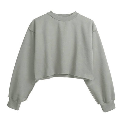 Butter SOFT: Cropped Sweatshirt (Long Sleeve)