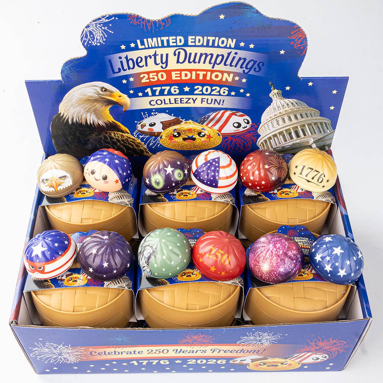 Dumpling Squishy Sensory Fidget Toys