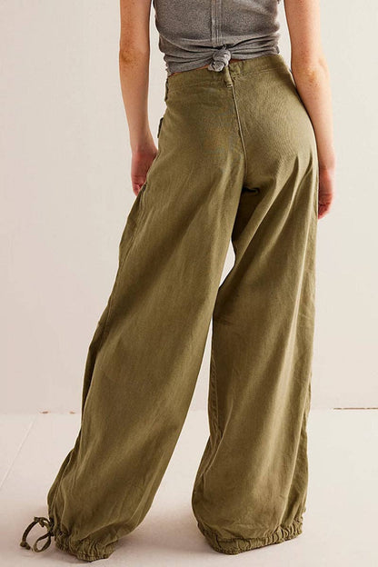Montana Boho Fahsion: Elastic-Cuff Straight Denim Jeans