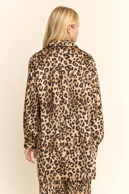 FREE SPIRIT DREAMER Series: LONG-SLEEVEM BLOUSE WIDE LEG PLEATED PANTS