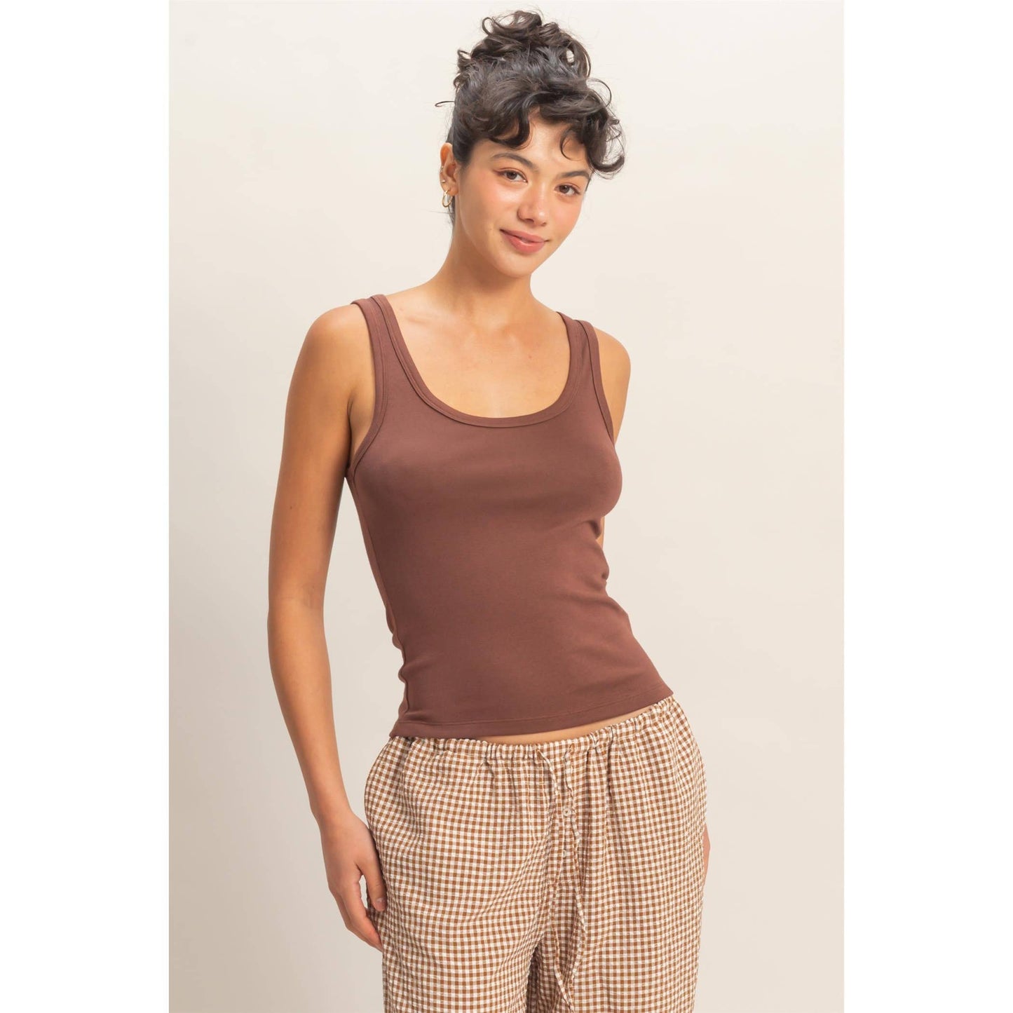 Scoop Neck Tank Top