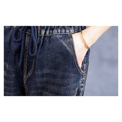 Retro Embroidery Patchwork Jeans: FREE SPIRIT DREAMER Series: Boho & Free-People loving styles.