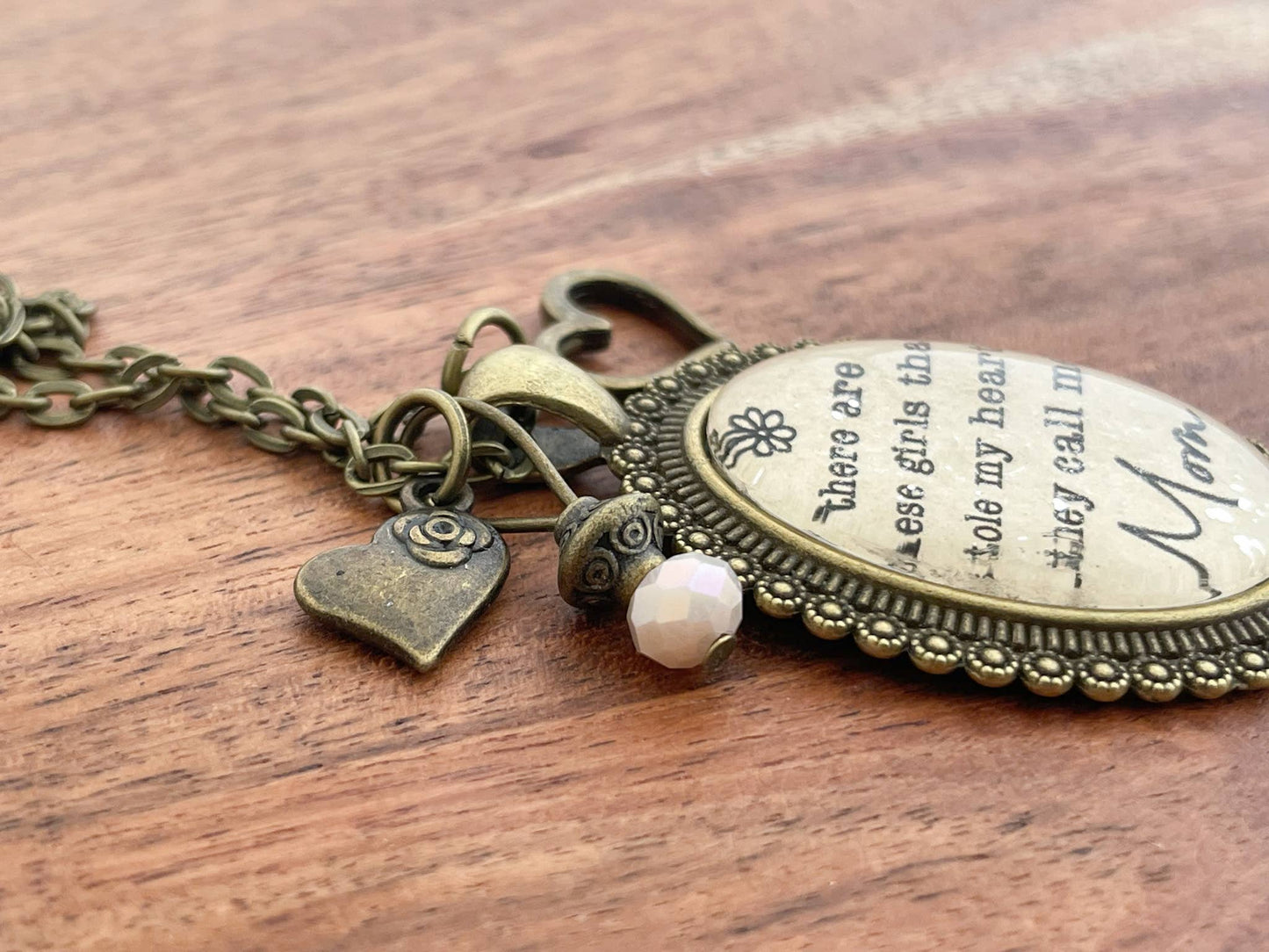 These girls stole my heart necklace