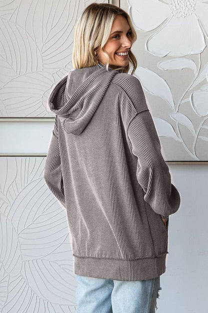 COMFY Series: Solid Rib Hoodie