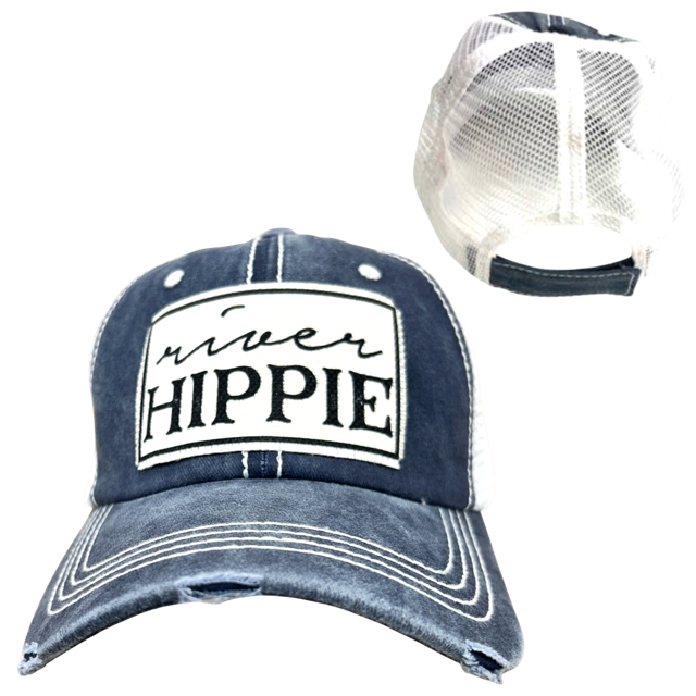 RIVER HIPPIE | UNISEX HAT | DISTRESSED: Montana Boho Western Spirit Accessories