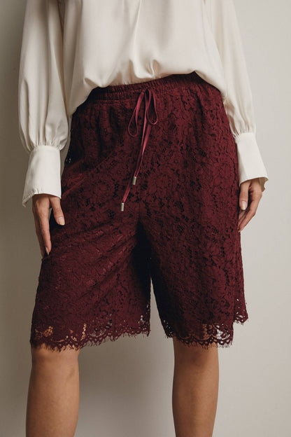 Simply Irresistible, Be the showstopper: Lace Bermuda Shorts