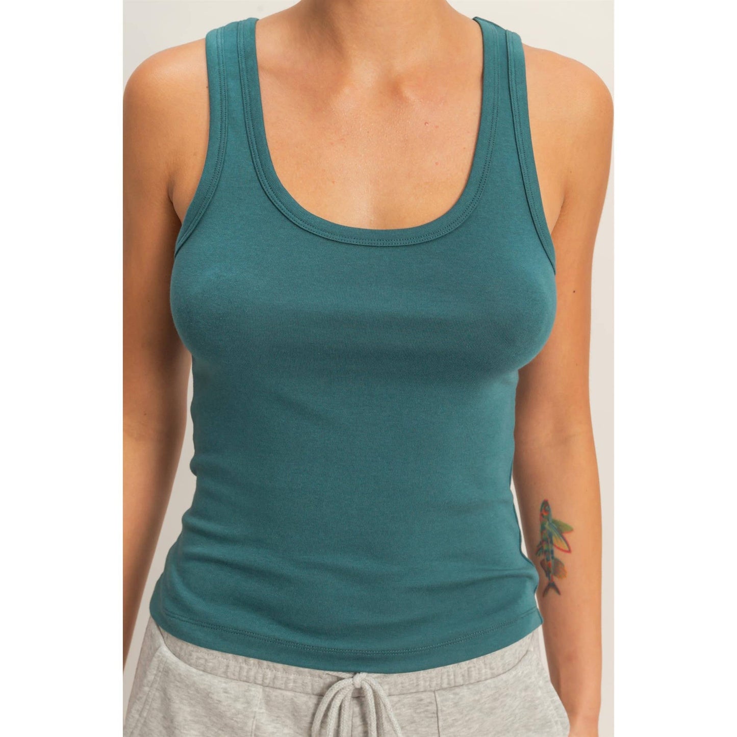 Scoop Neck Tank Top