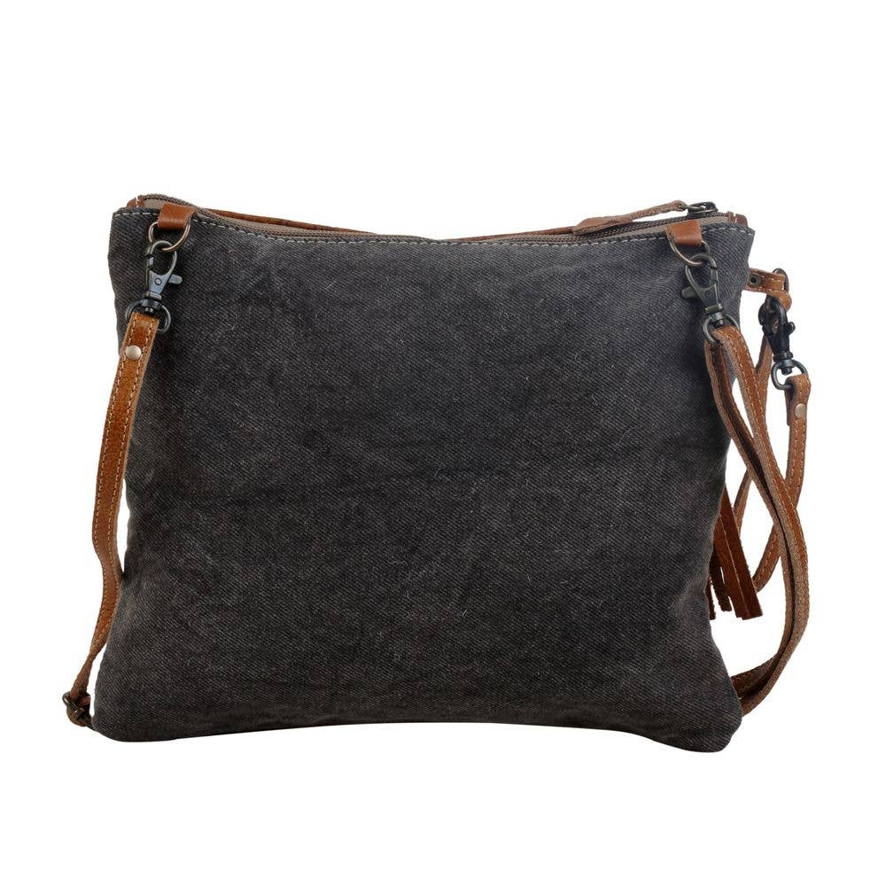 Woven/Leather, Pastel Small & Crossbody Bag—Montana Boho Western Spirit Fashion: