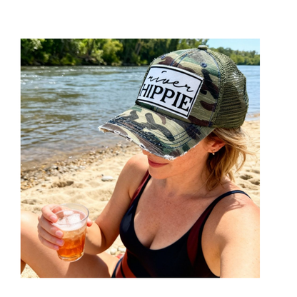 RIVER HIPPIE | UNISEX HAT | DISTRESSED: Montana Boho Western Spirit Accessories