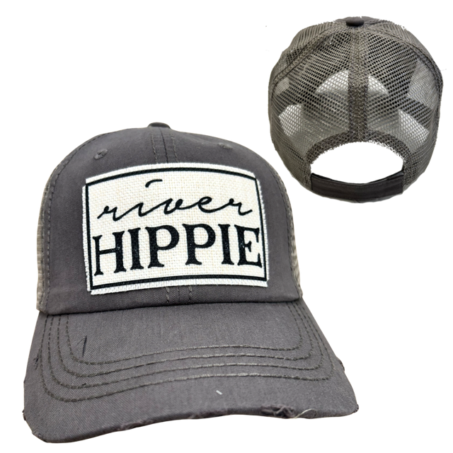 RIVER HIPPIE | UNISEX HAT | DISTRESSED: Montana Boho Western Spirit Accessories
