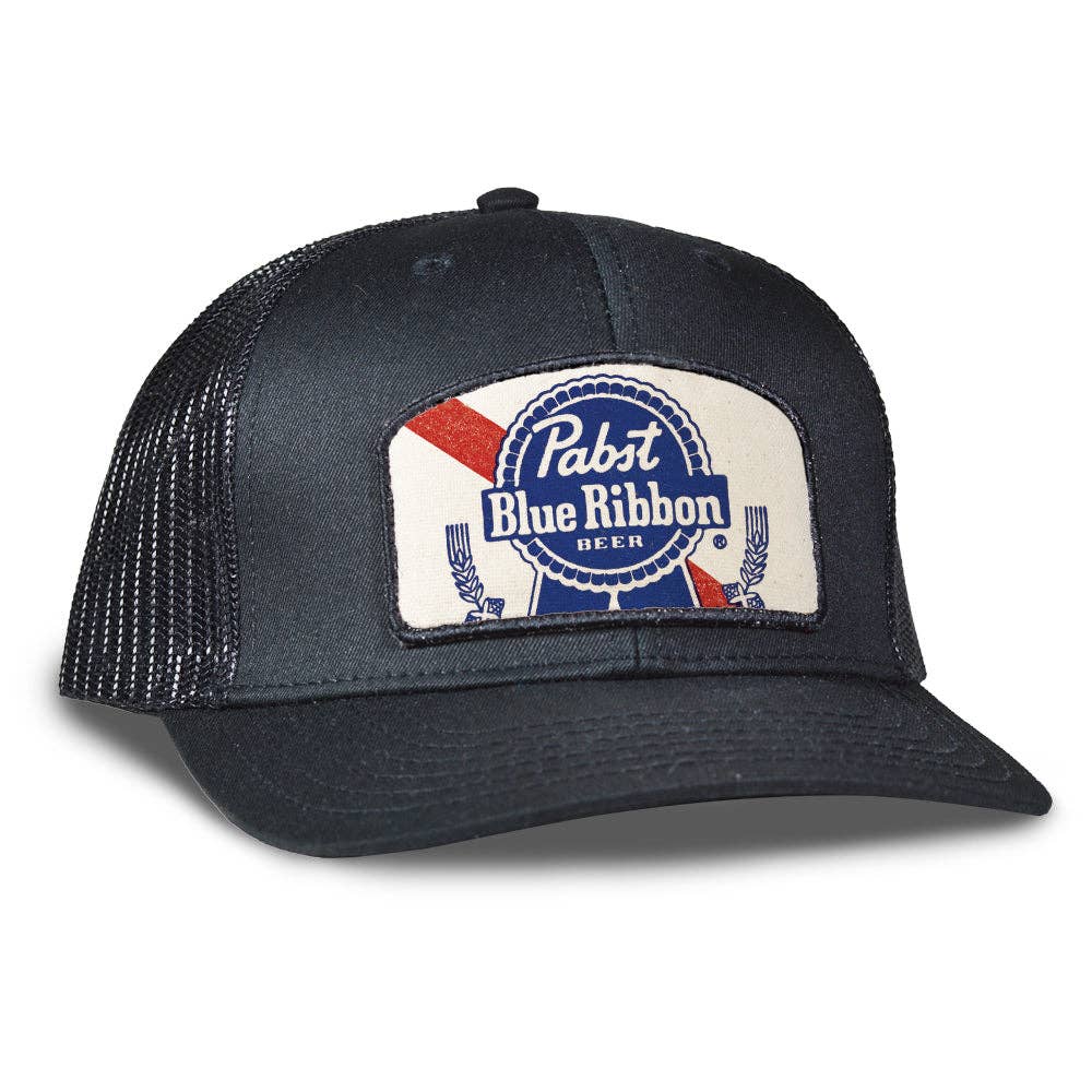 "Pabst Blue Ribbon Trucker Hat Series: Yellowstone