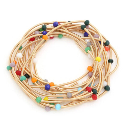 Rocky Mountain Spirit Jewelry: BEADED WIRE BRACELET