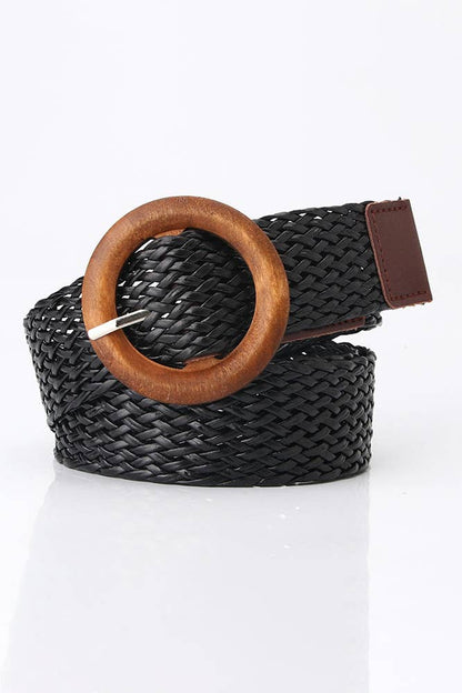 Brown Woven Belt