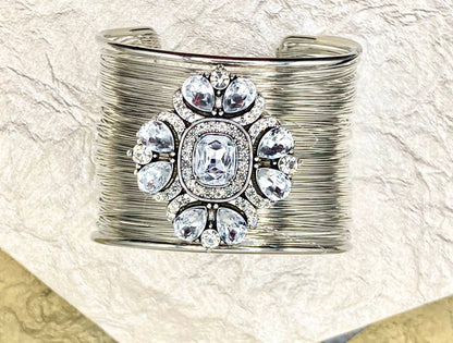 VOGUE—Runway Series: Boho Gold Statement Cuff Bracelet